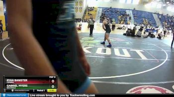 152 Blue Quarterfinal - Gabriel Myers, Buchholz vs Ryan Banister, Camden