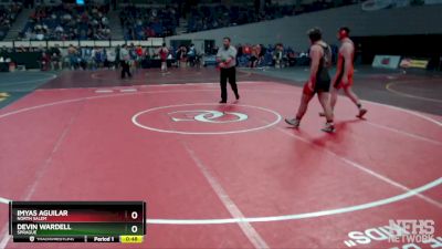 6A-220 lbs Cons. Round 2 - Devin Wardell, Sprague vs Imyas Aguilar, North Salem