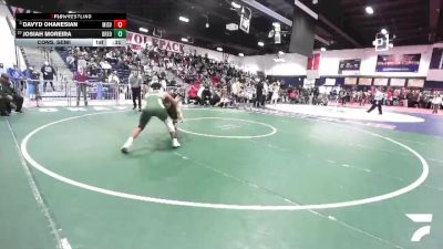 150 lbs Cons. Semi - Josiah Moreira, Brea Olinda vs Davyd Ohanesian, Mission Viejo