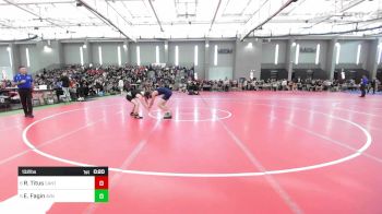 132 lbs Consi Of 4 - Reese Titus, Canton vs Elijah Fagin, Avon