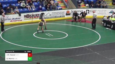 89 lbs Round Of 16 - Myles Hoover, North Allegheny vs Gavin Morris, Albert Gallatin