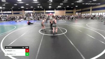 106 lbs Semifinal - Quinn Mosch, Poway Elite vs Jack Burdick, Carbon