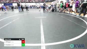 112-119 lbs Semifinal - Jace Milligan, Standfast OKC vs Ryatt Rodden, Harrah Little League Wrestling