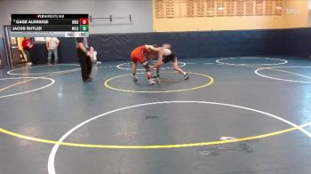 132 lbs Cons. Round 3 - Jacob Butler, Nelson vs Gage Aldridge, Oregon City