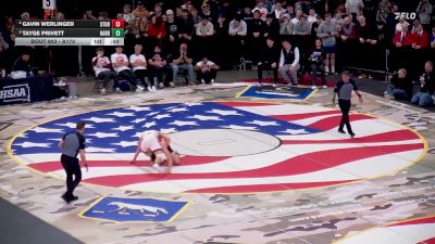 3rd Place Match - Gavin Werlinger, Sturgis Brown vs Tayge Privett, Harrisburg