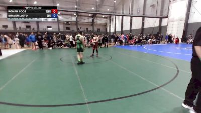 U14 FK - 115 lbs Quarters - Emmett Cass, South West Washington Wrestling Club vs Ryder Mackey, Takedown Express Wrestling Club