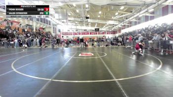 113 lbs Quarterfinal - Penn Boger, Concord-Carlisle vs Jalen Streeter, Springfield Central