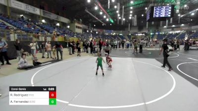 40 lbs Consolation - Rogan Rodriguez, Steel City Reloaded vs Atlas Fernandez, Derby WC