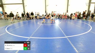 103 lbs Quarterfinal - Brayden Abrams, Gold Medal WC vs Thomas Ross, Triumph Blue