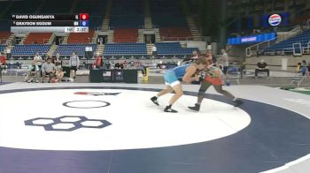 165 lbs 7th Place Match - David Ogunsanya, Illinois vs Grayson Eggum, Minnesota