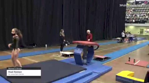 Madi Robben - Women's Group, St. Louis Gym Centre - 2021 Women's Xcel Region 4 Championships