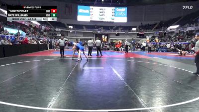 7A 144 lbs Cons. Semi - Colyn Finley, Vestavia Hills vs Nate Williams, Huntsville