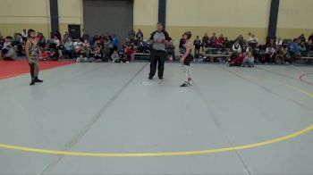 95 lbs Round 2 - Spencer Summers, Moen Wrestling Academy vs Kai Jimenez, Luxemburg-Casco