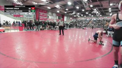 144 lbs Champ. Round 1 - Matthew Palacios, Walnut vs Michael Leslie, Buena
