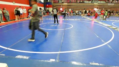 117 lbs Consolation - Audrey Pride, Sand Springs HS vs Brinlee Taylor, McAlester Youth Wrestling