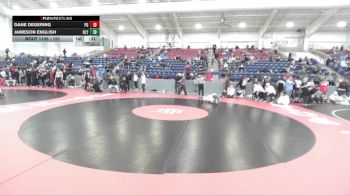 157 lbs Cons. Round 4 - Dane Degering, Pleasant Grove vs Jameson English, Olympus