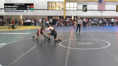 165Blue lbs Rr Rnd 3 - Michael Bobola, Harvard vs Dawson Bond, Appalachian State
