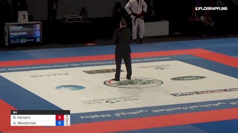 Rida Haisam vs Adam Wardzinski Abu Dhabi World Professional Jiu-Jitsu Championship