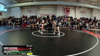 155 lbs Cons. Round 5 - Aspen Hammond, Central - Grand Junction vs Callah Caperton, Moffat County