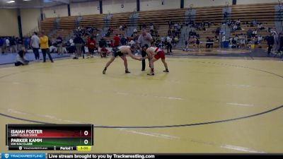 141 lbs Cons. Semi - Isaiah Foster, Saint Cloud State vs Parker Kamm, UW-Eau Claire