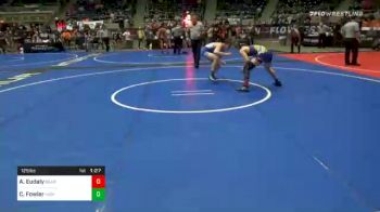 125 lbs Prelims - Auston Eudaly, Bear Cave vs Cy Fowler, Higher Calling WC