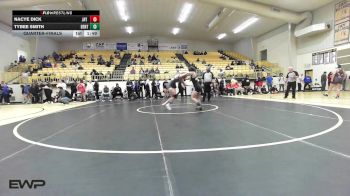 100 lbs Quarterfinal - Nacye Dick, Jay High School vs Tybee Smith, Bentonville Girls