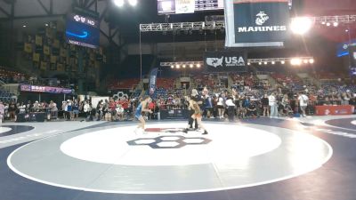 105 lbs Cons. Semis - Kiana Lien, California vs Ryleigh Sturgill, Tennessee