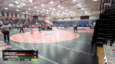 197 lbs Champ. Round 1 - Jake Schmitt, Milwaukee School Of Engineering vs Logan Neitzel, Wisconsin-Stevens Point