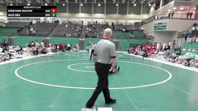 215 lbs Quarters & 1st Wb (16 Team) - Jonathan Walton, Carrollton vs Jack Gea, Buford HS