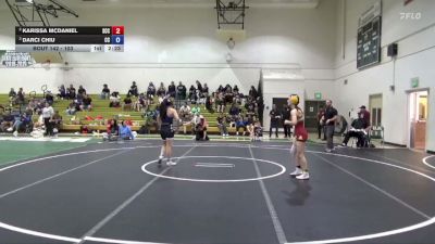 103 lbs 3rd Place Match - Karissa McDaniel, Sacramento City College vs Darci Chiu, Cerritos College
