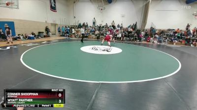 285 lbs Semifinal - Wyatt Panther, Natrona County vs Conner Shoopman, Riverton