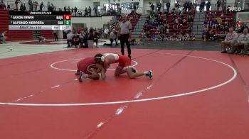 138 lbs Quarterfinal - Jaxon Irwin, Maquoketa vs Alfonzo Herrera, Clinton