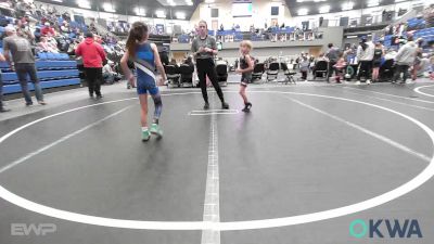 52 lbs Rr Rnd 2 - Makinleigh Mock, Blackwell Wrestling Club vs Tinley Jones, Kingfisher YellowJackets