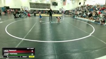 91-100 lbs Round 1 - Casey Fontana, Poudre vs Jack Twamley, Central