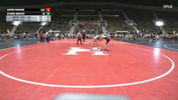 149 lbs Champ. Round 2 - Ryder Gibson, Montevallo vs David Panone, Unattached