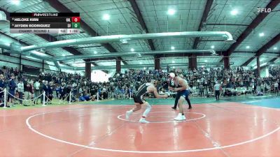 132 lbs Champ. Round 1 - Jayden Rodriguez, Spring Valley vs Heloke Kirn, Galena