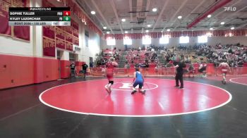 120 lbs Quarterfinal - Emily McGee, Parsippany Hills vs Noelanii Guzman Caban, Fightin Irish Wrestling Club