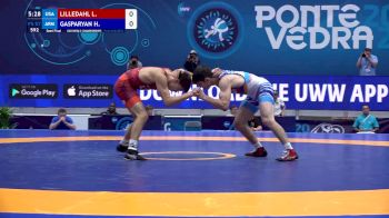 57 kg 1/2 Final - Luke Joseph LILLEDAHL, United States vs Hayko Gasparyan, Armenia