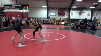138 lbs 7th Place Match - Eddie Hoopes, Louisa-Muscatine vs Ethan Desrochers, Montezuma