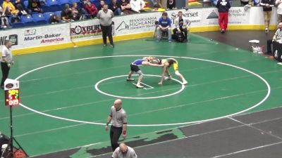 124 lbs Round Of 16 - Shay Krysinski, Steel Valley vs Lucas Reeves, Nazareth