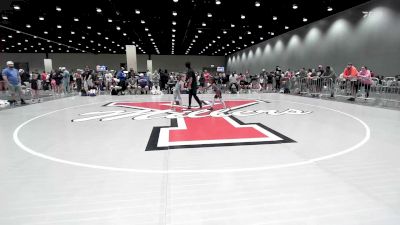 50-62 lbs Champ. Round 3 - Alaina Bert, Midwest City Elite vs Amelia Gibson, Shelton Wrestling Academy