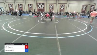 126 lbs Quarterfinal - Amari Vann, Nj vs Teagan Caciolo, Pa