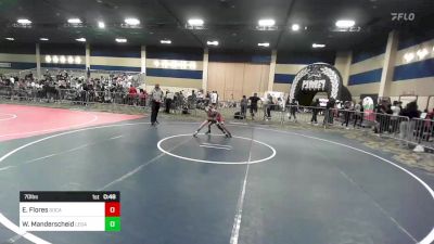 70 lbs Consi Of 4 - Esquire Flores, SoCal Grappling WC vs Waylon Manderscheid, Legacy Elite