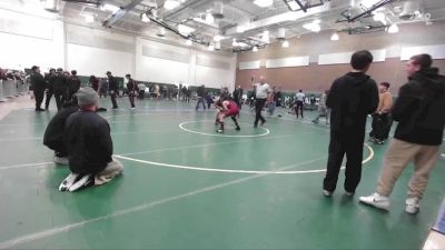 132 lbs Cons. Round 3 - Eduardo Farias, Glendora vs Robert Lopez, Claremont