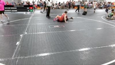 120 lbs Round 4 - Barrett Adams, Alpha Elite vs Taylon Winker, C2X