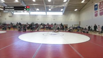 106 lbs 3rd Place Match - Ryan Filoon, William Penn Charter School vs Dylan Deck, Germantown Academy