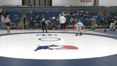 85 lbs Cons. Semis - Olivia Jennings, Contenders Wrestling Academy vs Sadie Yang-Elson, Summit Wrestling Academy