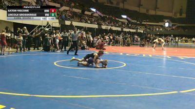 3-5 80 Cons. Round 3 - Lincoln Grosskreuz, Williamsburg Wrestling Club vs Axton Viscome, Great Neck Wrestling Club
