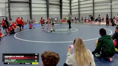 100 lbs Semis & 1st Wrestleback (8 Team) - ANNABELLE MUELLER, ISI WC vs Molly Root, Beast Mode Pink