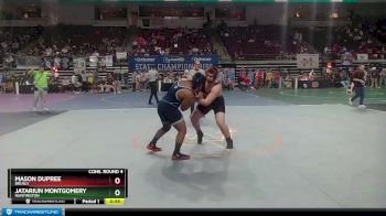 D 2 285 lbs Cons. Round 4 - Jatariun Montgomery, Huntington vs Mason Dupree, Brusly